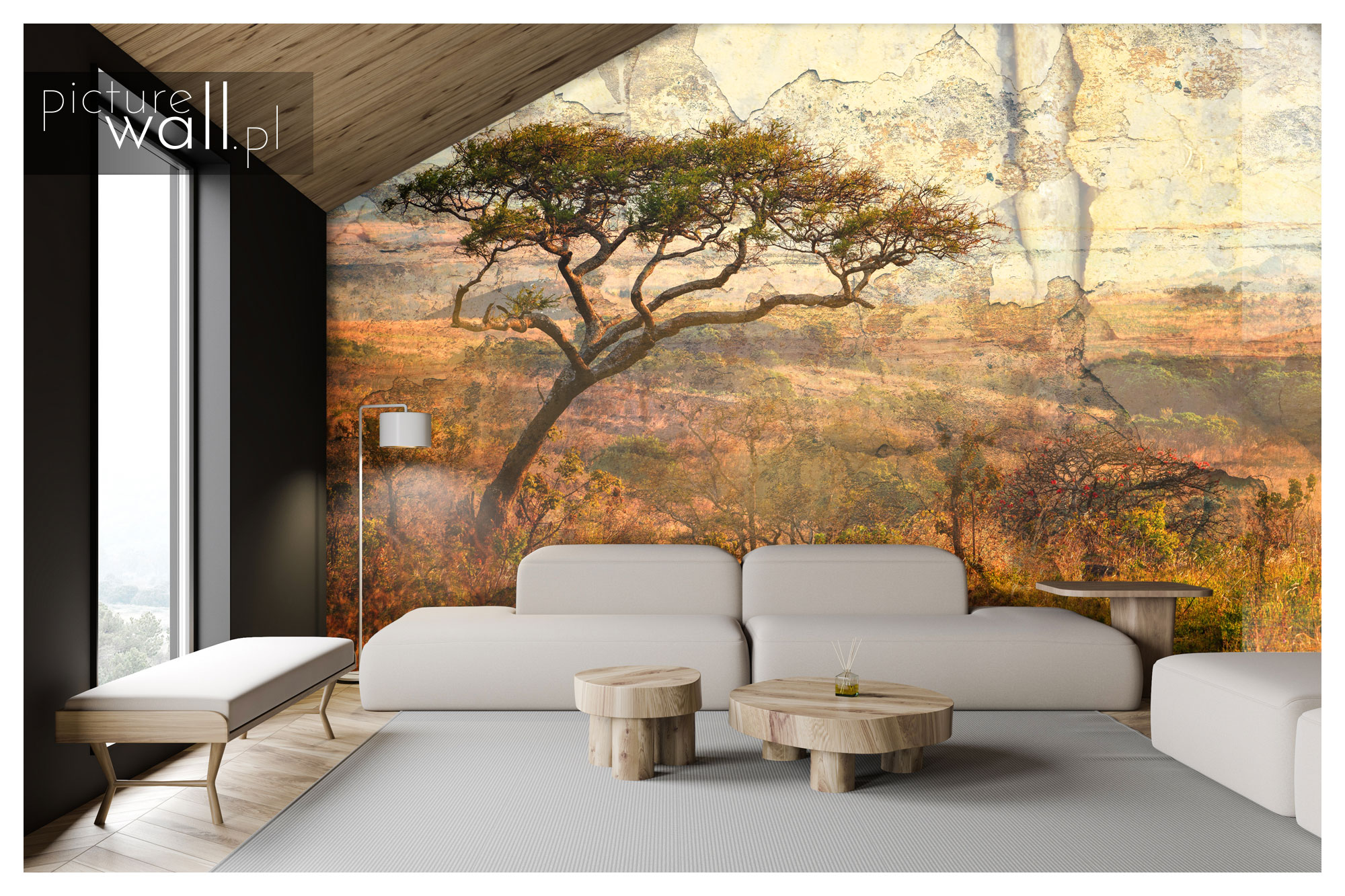 FOTOTAPETA AFRYKAŃSKI FRESK